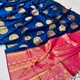 Navy Blue__Royal Rajgharana Sarees